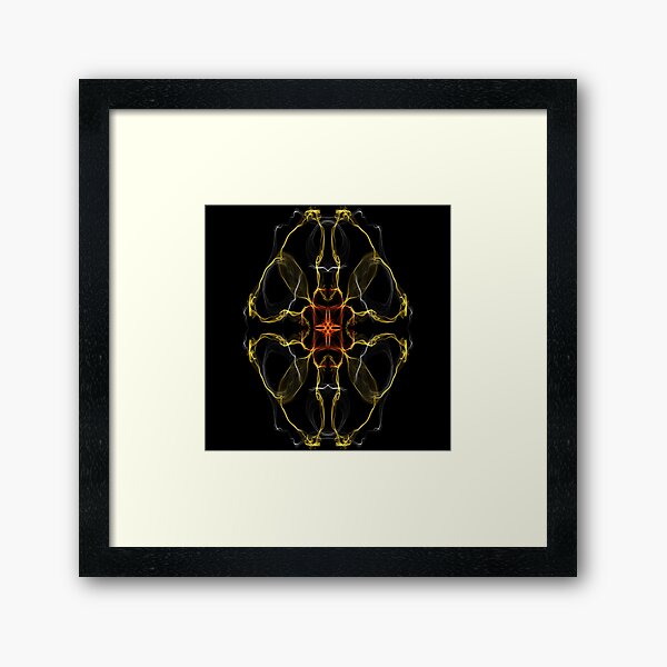 Silken 4 Framed Art Print
