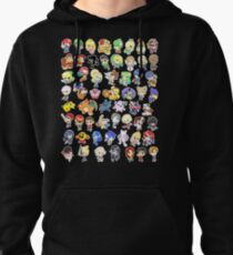 Super Smash Bros. All 58 Characters! Pullover Hoodie