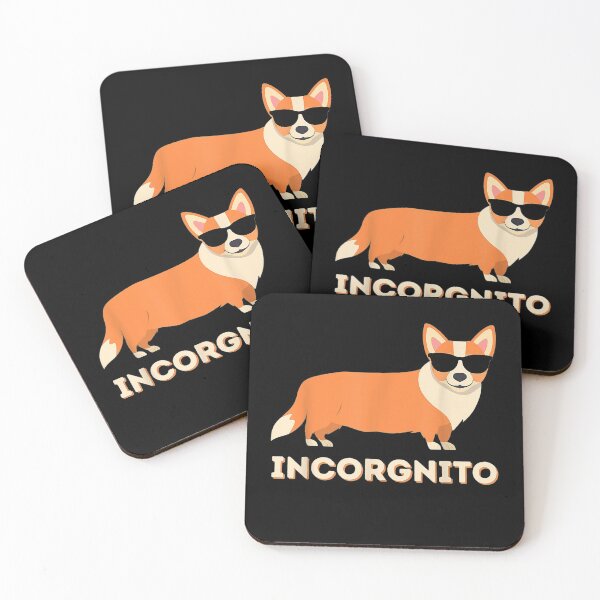 Item preview, Incorgnito Funny Welsh Corgi Owner Dog Lover designed and sold by MuratshiMana.