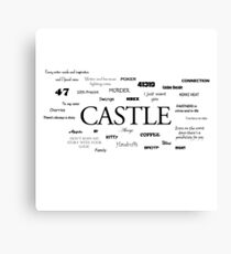 Castle world Canvas Print