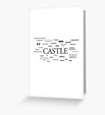 Castle world Greeting Card
