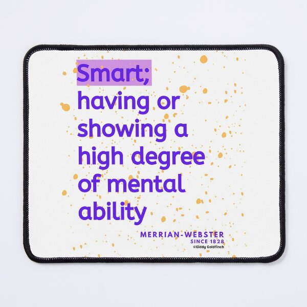 Item preview, Definition of Smart designed and sold by giddygoldfinch.