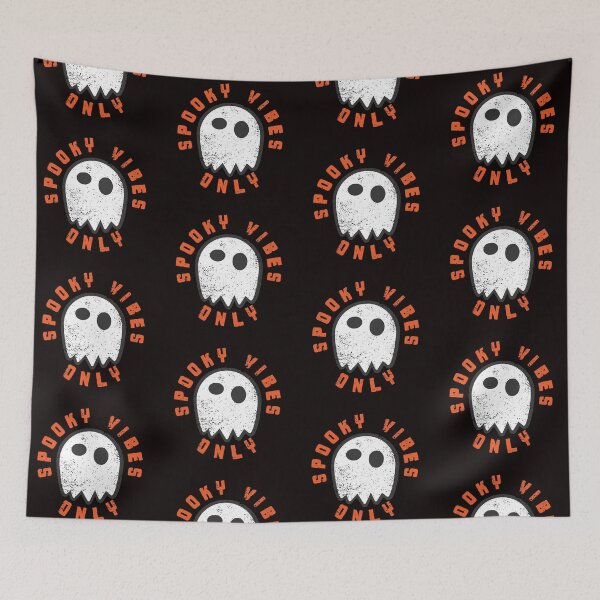 Item preview, Spooky Vibes Only Halloween Ghost designed and sold by Creatively Torn.