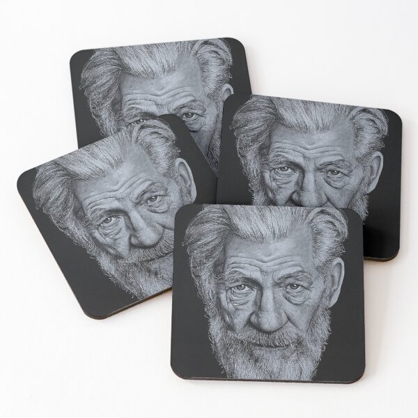 Artikelvorschau, Ian McKellen Zeichnung entworfen und verkauft von DanaRenae.