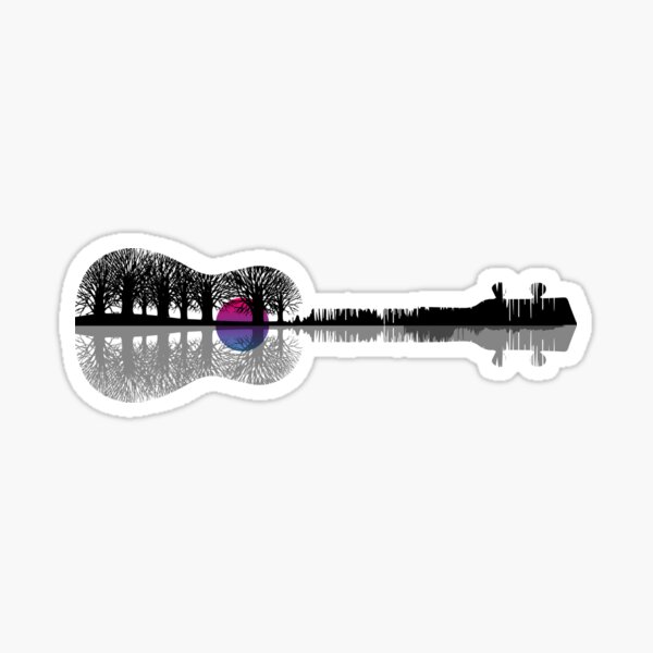Item preview, Großartige und wunderschöne Musiker Gitarren Ukulele Design Grafik designed and sold by masatomio.