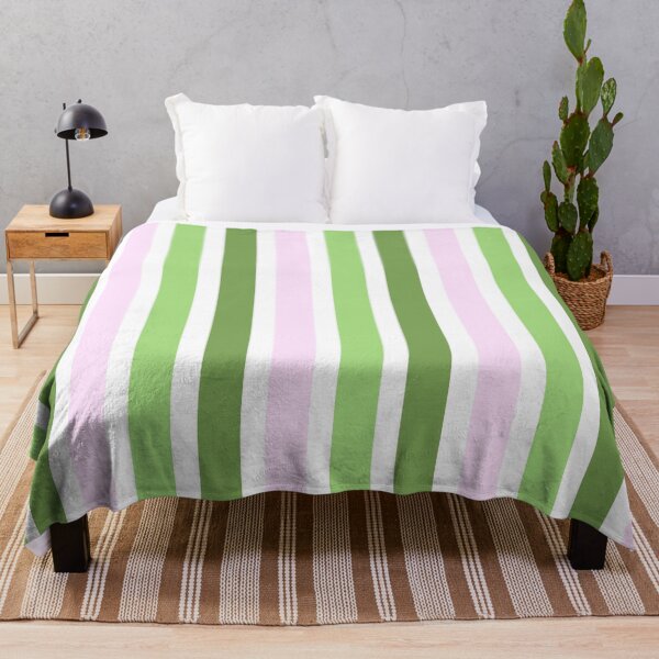 Item preview, Green & Pink Stripes Pattern designed and sold by Dreaming-Cocoon.