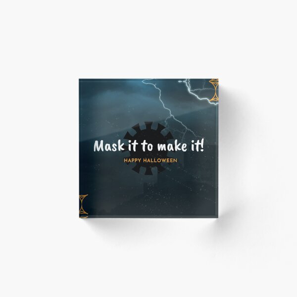 Item preview, Mask it to make it! Halloween special designed and sold by Vyapari.