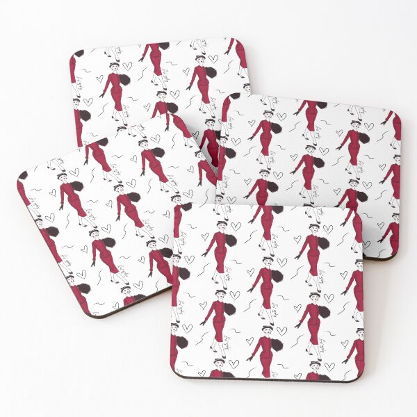 Item preview, Vintage lady in red designed and sold by Lupitanunez.