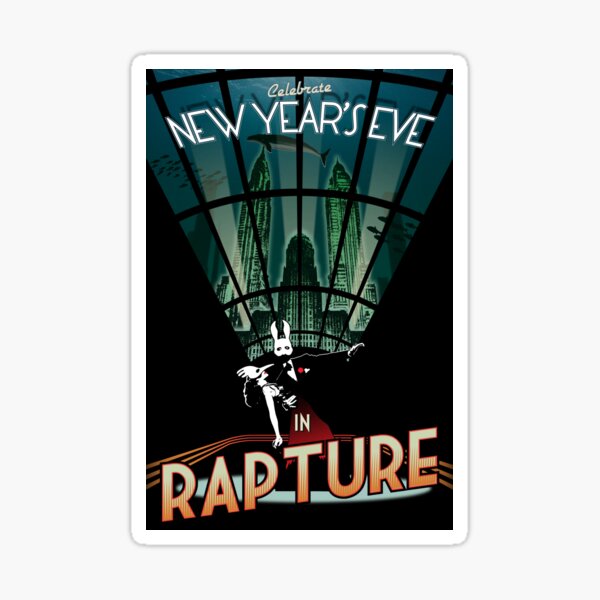 Item preview, BioShock New Year's in Rapture designed and sold by TheRetroVGers.