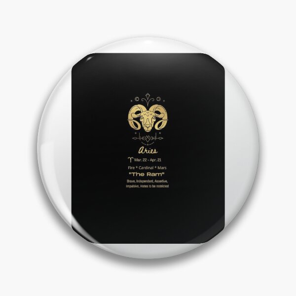 Item preview, Aries Zodiac Sign Graphic  designed and sold by SunShineAr.