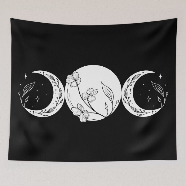 Item preview, Triple Moon Goddess Witch Wicca designed and sold by LoopyGalaxy.