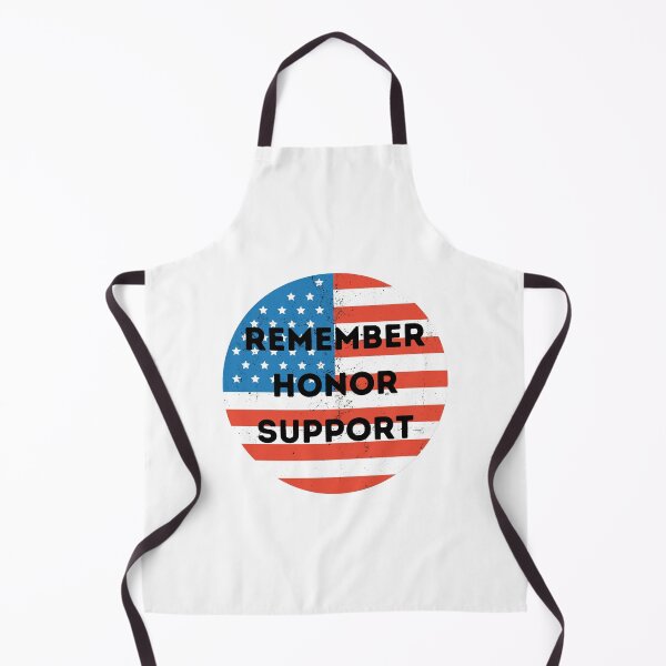 Item preview, Remember Honor Support American Flag Gritty Veteran Remembrance Day designed and sold by EllConApparel.