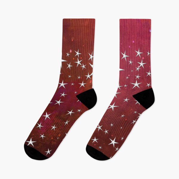 Item preview, Starry nite RED designed and sold by JustLagoons.