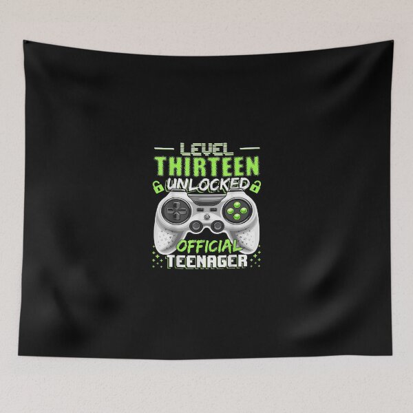 Item preview, Level 13 Unlocked Official ager Video Game 13th Birthday designed and sold by JasonNathaya.