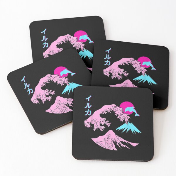 Item preview, Japanese Wave Dolphin Pastel Goth designed and sold by idabry.