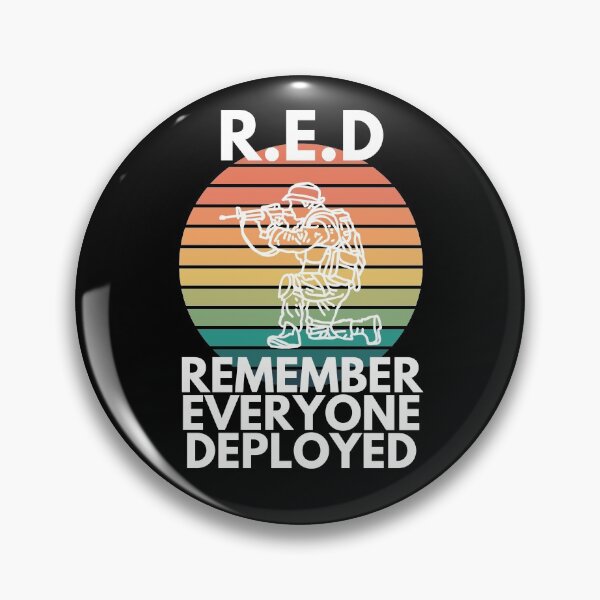 Artikelvorschau, RED erinnern sich an alle Entsandten Veterans Day entworfen und verkauft von EllConApparel.