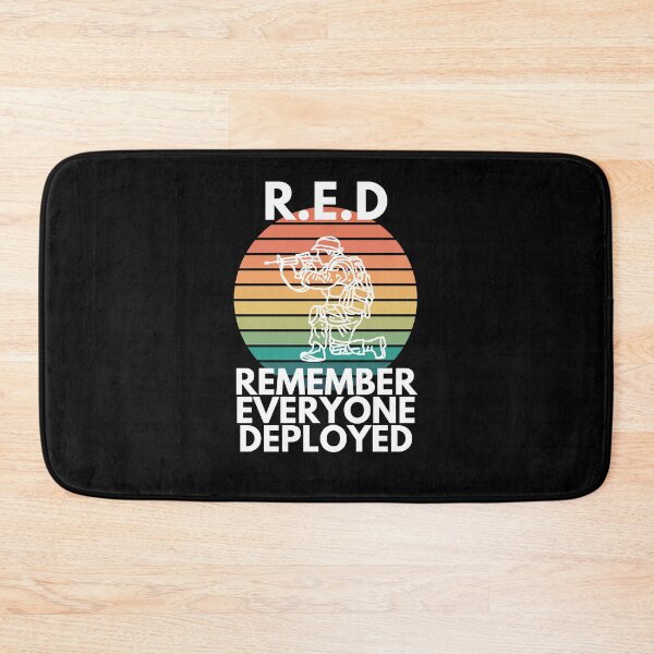 Item preview, RED Remember Everyone Deployed Veterans Day designed and sold by EllConApparel.