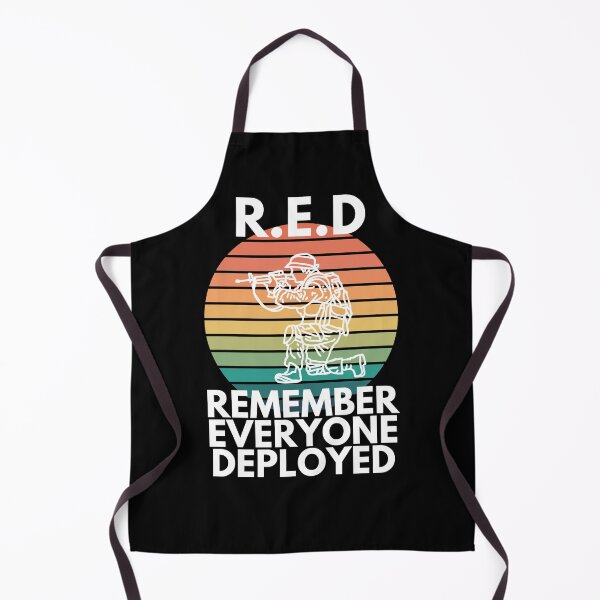 Item preview, RED Remember Everyone Deployed Veterans Day designed and sold by EllConApparel.