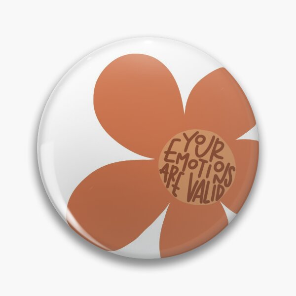 Item preview, your emotions are valid flower designed and sold by reagangrant.