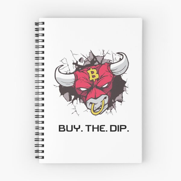 Item preview, Buy The Dip / Bitcoin Crypto Bull Market BTC Cryptocurrency design designed and sold by CreatedByHeidi.