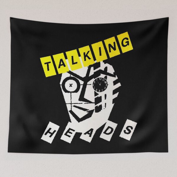 Item preview, Best Talking Heads logo music rock  designed and sold by ElmerMason2365.