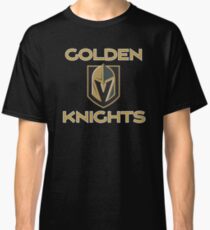 A Golden Vegas Sports Shirt Knight Emblem Tshirt Classic T-Shirt
