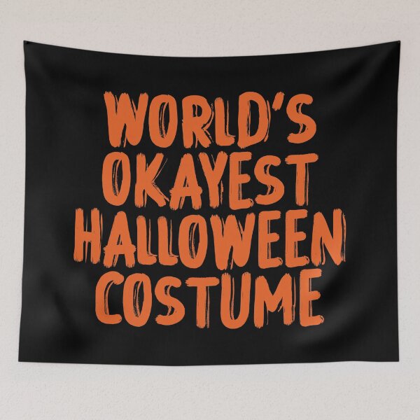 Item preview, World's Okayest Halloween Costume Funny Last Minute Party designed and sold by henrymencia.