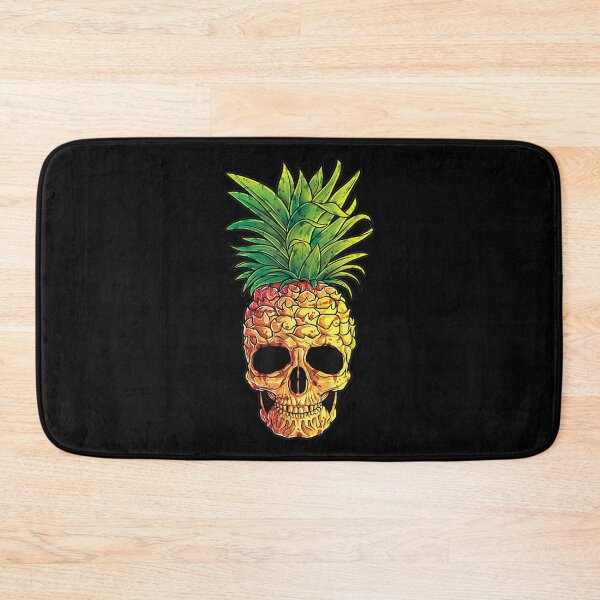 Item preview, Pineapple Skull Aloha Beaches Hawaiian Hawaii Goth designed and sold by idabry.