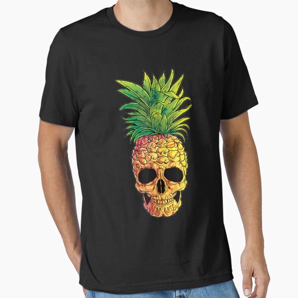 Aperçu de l'œuvre Ananas Crâne Aloha Plages Hawaiian Hawaii Goth créée et vendue par idabry.