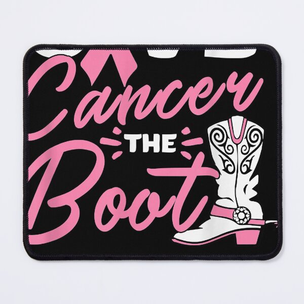 Item preview, Give Cancer the Boot Pink Ribbon Breast Cancer Awareness designed and sold by brandmyers.