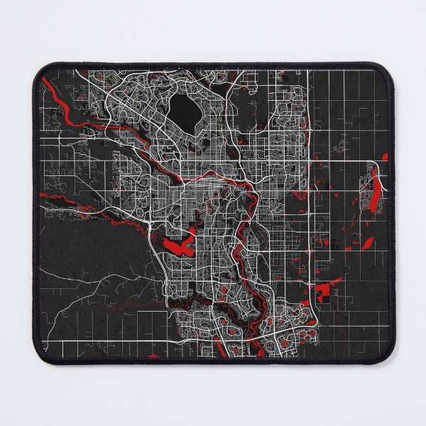 Item preview, Calgary City Map of Alberta, Canada - Oriental designed and sold by deMAP.