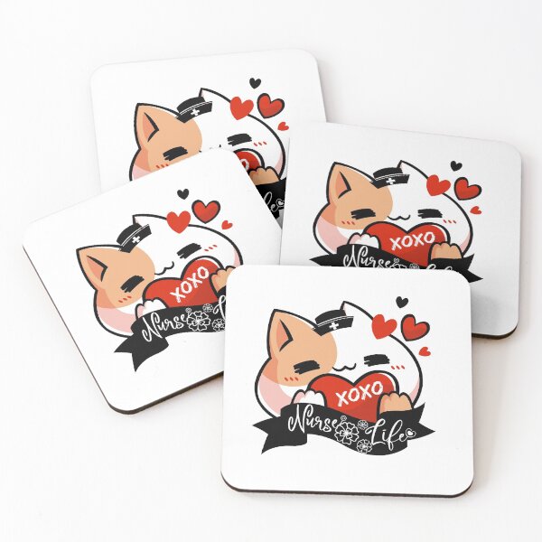 Item preview, KAWAII DOGGO NURSE LIFE designed and sold by wildwhimsical.