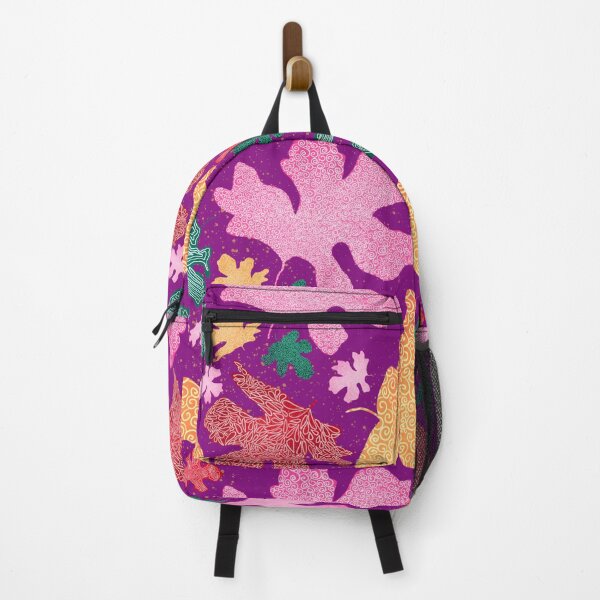 Item preview, Colourful Maple Leaves - Purple designed and sold by Duniatozy.
