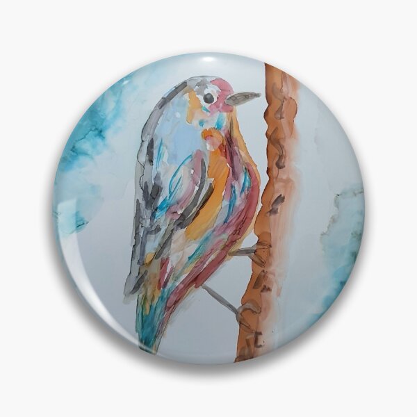 Item preview, Colourful Sparrow designed and sold by DaisyMaeInkArt.