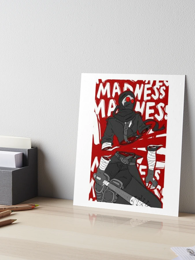 madness combat - hank | Art Board Print