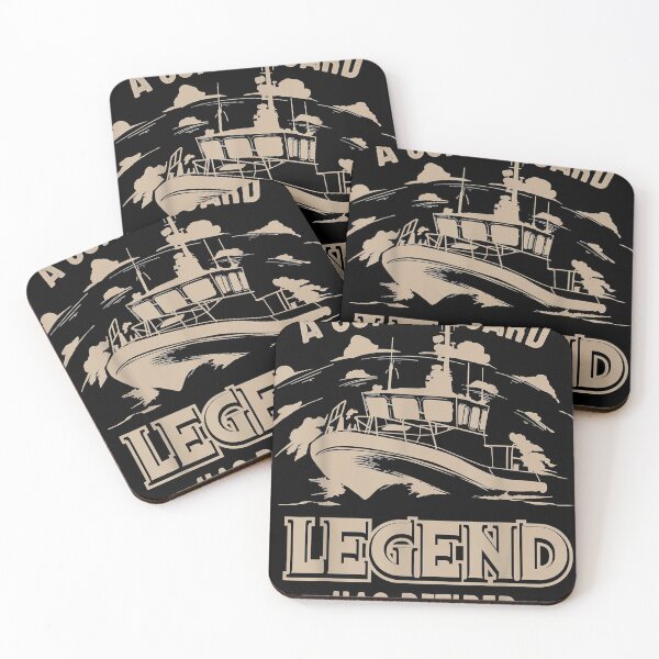 Item preview, A Coast Guard Legend Has Retired Shirt  Cool Volunteer Gift designed and sold by burtonbarrett.