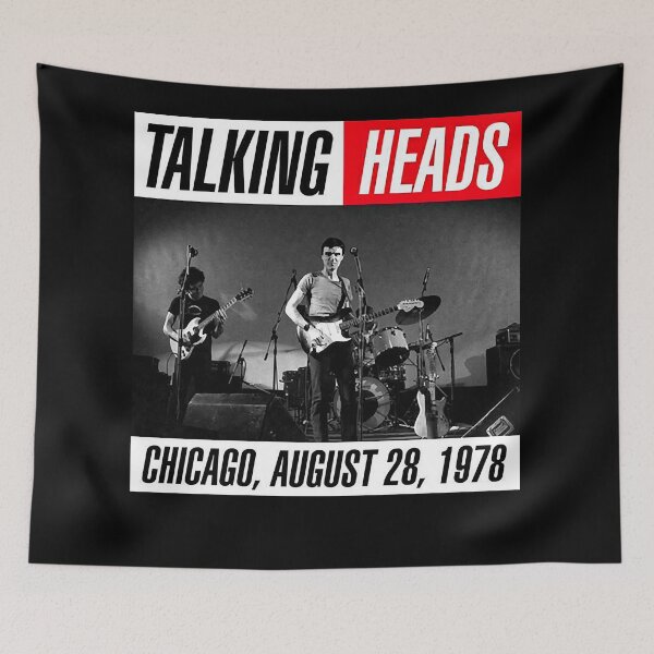 Item preview, Nostalgia talking heads chicago rock love music designed and sold by ElmerMason2365.