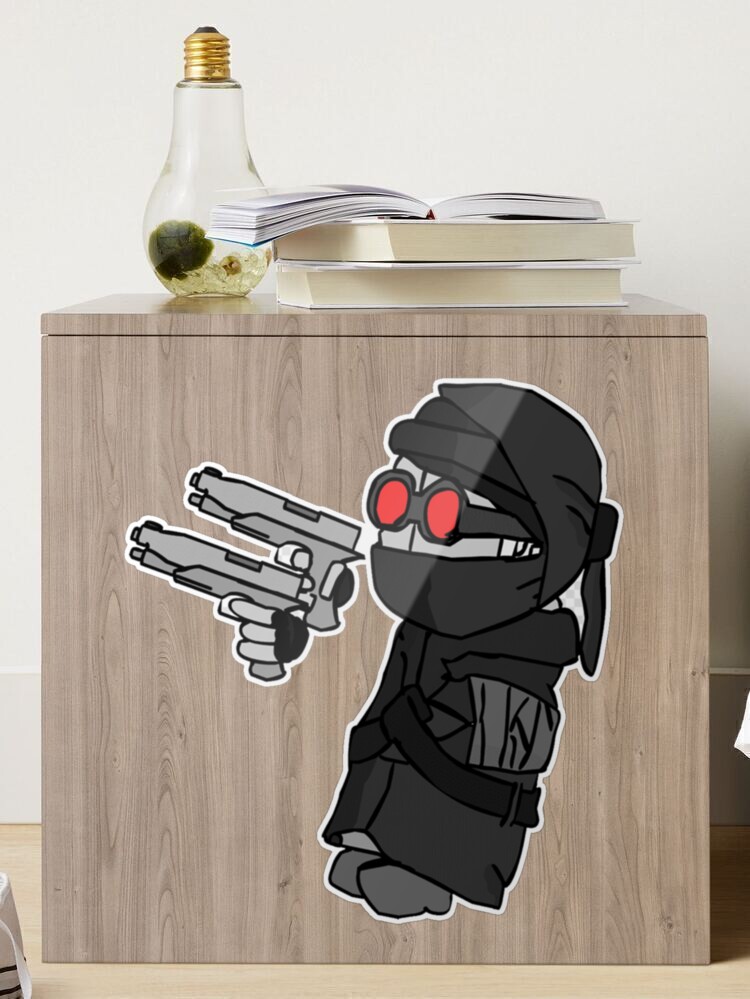 madness combat - hank  Sticker for Sale by SunShineAr