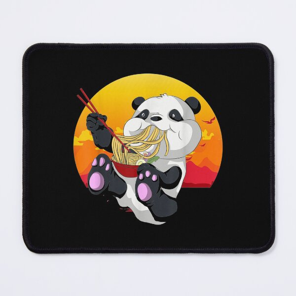 Item preview, Panda Bear Japanese Noodles Anime Animal Ra designed and sold by idabry.