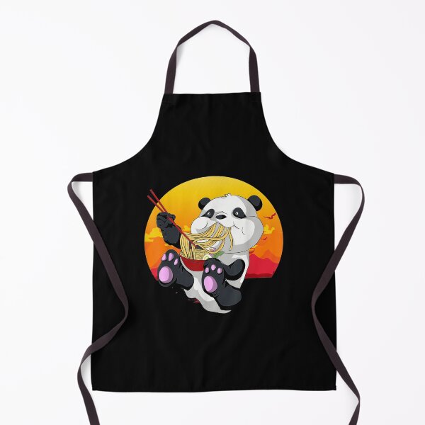 Item preview, Panda Bear Japanese Noodles Anime Animal Ra designed and sold by idabry.