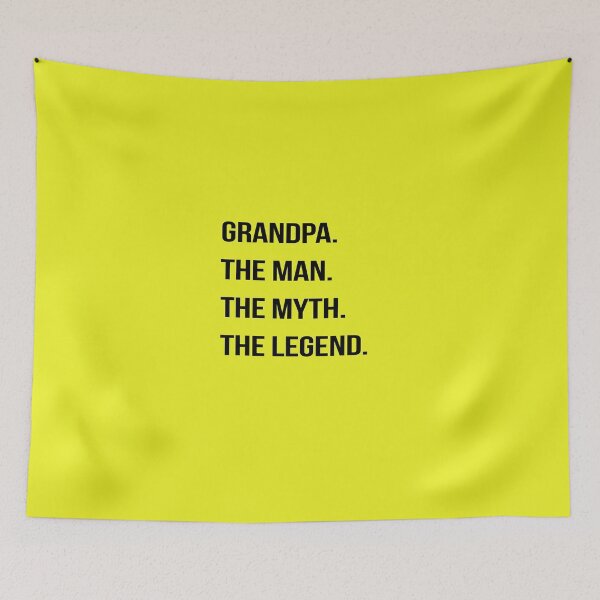 Item preview, Grandpa. The Man. The Myth. The Legend designed and sold by AlwaysAwesome.