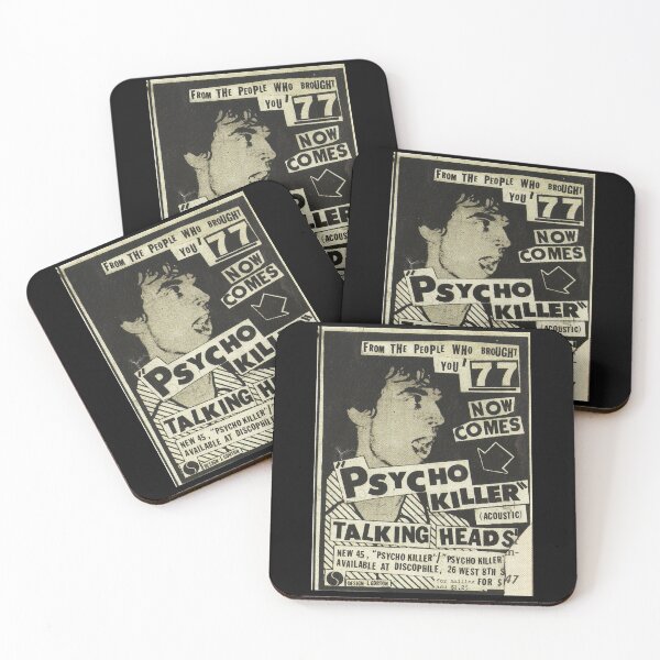 Item preview, Psycho Killer poster rock love music designed and sold by ElmerMason2365.