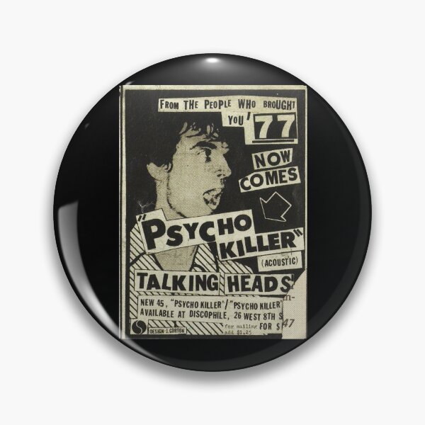 Item preview, Psycho Killer poster rock love music designed and sold by ElmerMason2365.