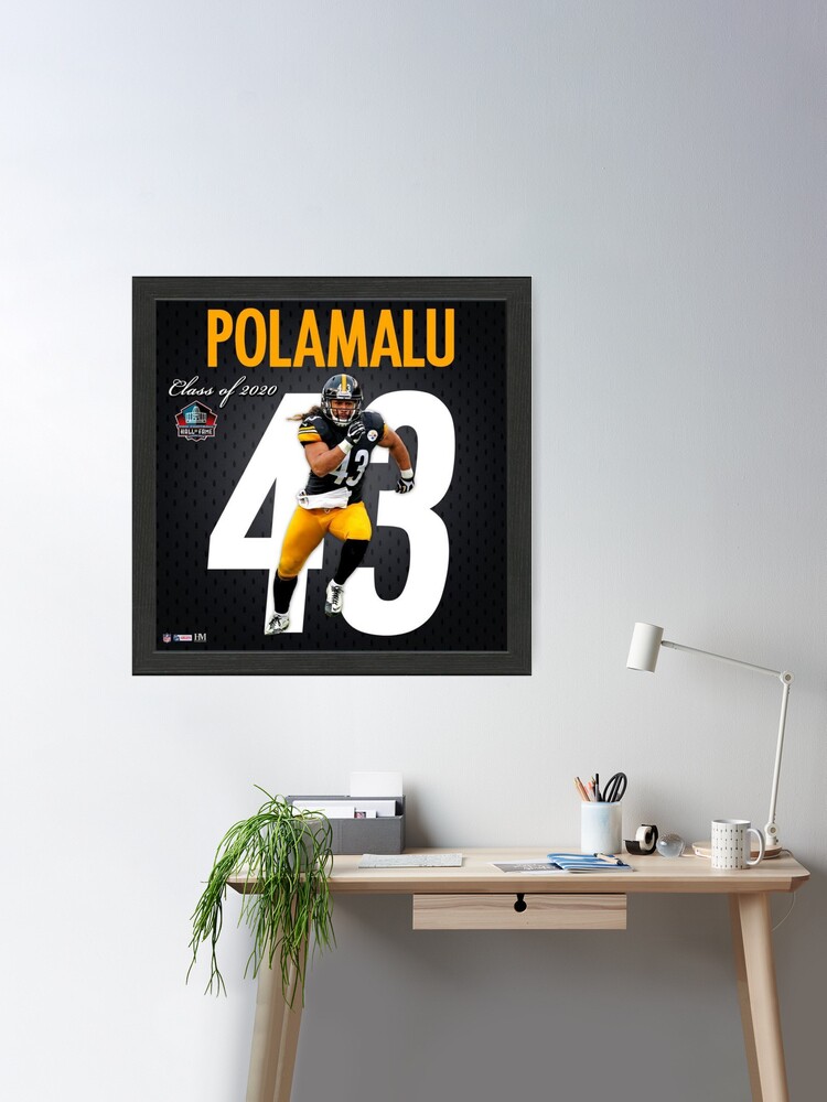 Hall Of Fame Troy Polamalu Poster for Sale by CipperSteaz