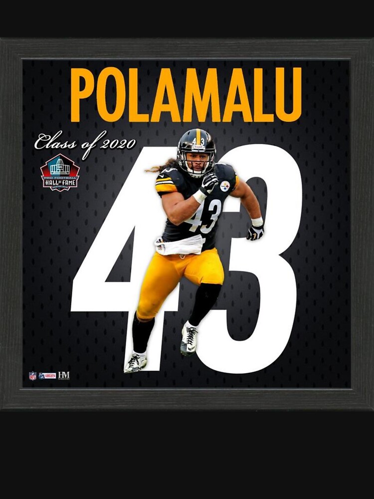 troy polamalu hall of fame shirt