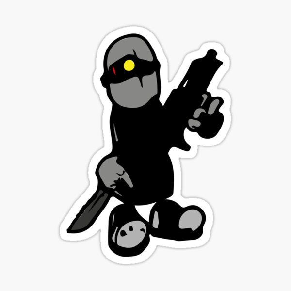 madness combat - hank  Sticker for Sale by SunShineAr