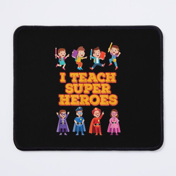 Item preview, I Teach Super Heroes Students Book Hero Teacher Gift designed and sold by idabry.