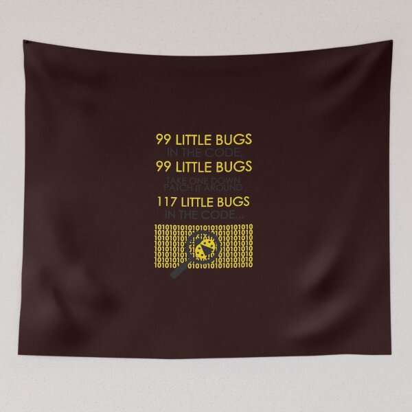 Item preview, 99 Little Bugs In The Code  designed and sold by AlwaysAwesome.