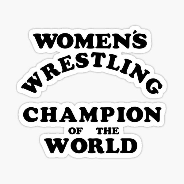 grow girls wrestling Sticker for Sale by lilymelizabeth