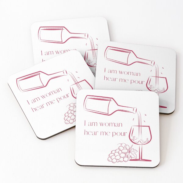 Item preview, I am woman, hear me pour designed and sold by E6Designs.